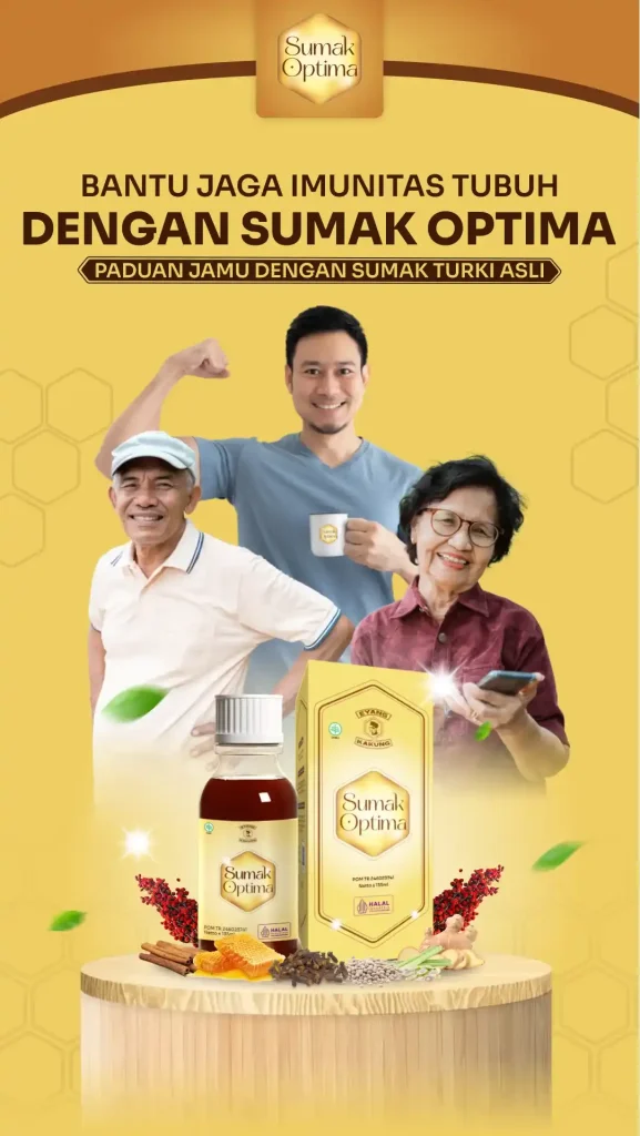 Sumak Optima untuk kesehatan tenggorokan alami